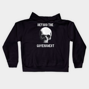 Defund the Government Kids Hoodie